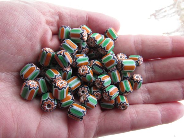ロカビリー＊シェブロン＊Chevron＊Material＊ エナメル七宝製