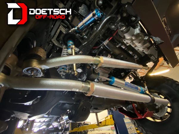 Doetsch Off-Road 2018-2022 Jeep JL/JT NO DRILL 2.5 Ton 2in 7075 Aluminum  Tie Rod and Drag Link Steering Kit