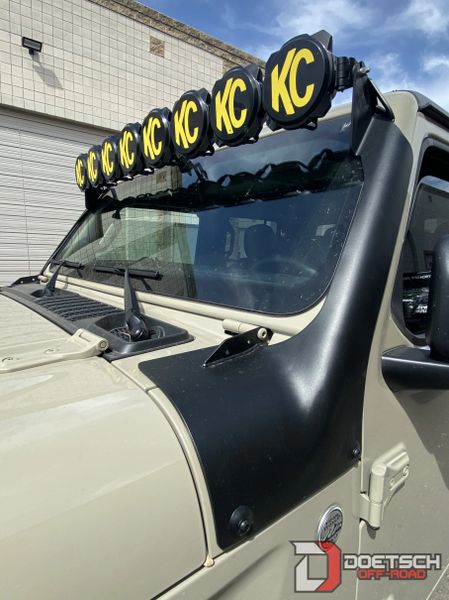 KC Hilites Gravity LED Pro6 50in Light Bar w/ Overhead Mount Brackets