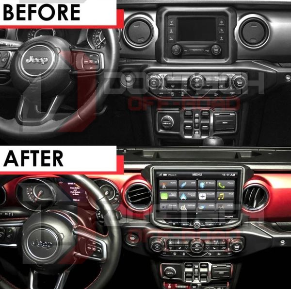 STINGER HEIGH10 JEEP WRANGLER JL AND GLADIATOR JT RADIO REPLACEMENT KIT