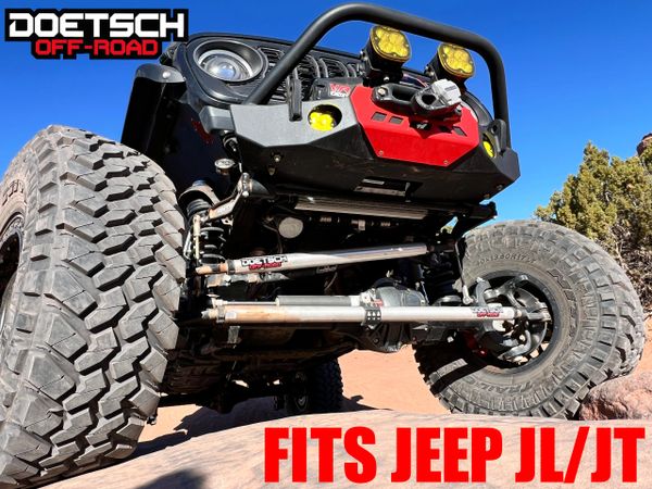Doetsch Off-Road 2018-2025 Jeep JL/JT NO DRILL 2.5 Ton 2in