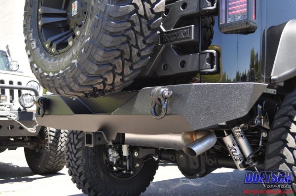 Urban Krawler Steel Mid-Width Rear Bumper w/ Hitch 2007-2018 Jeep