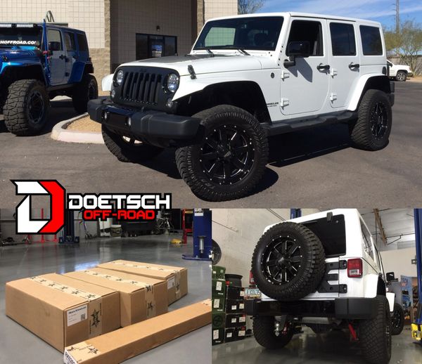 Rock Krawler  Base Lift Kit 07-18 Jeep JK & JKU | Doetsch Off-Road  Custom Jeep Parts & Accessories