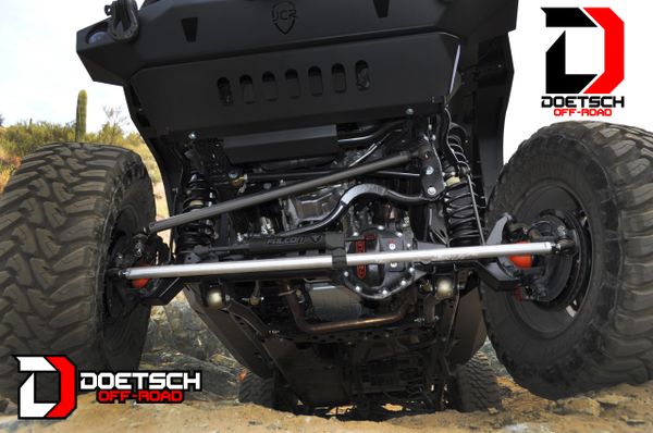 Doetsch Off-Road 07-18 Jeep JK NO DRILL Aluminum Tie Rod Steering with  1-Ton Offset Ends | Doetsch Off-Road Custom Jeep Parts & Accessories