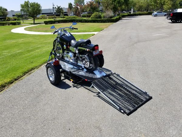 Single Rail Motorcycle Trailer | Tow Smart Trailers