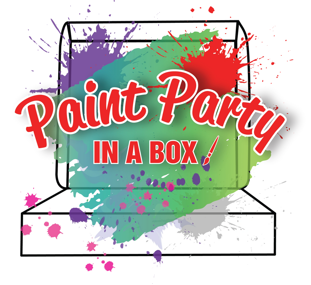 Easy way to put together Paint Party kits!, party