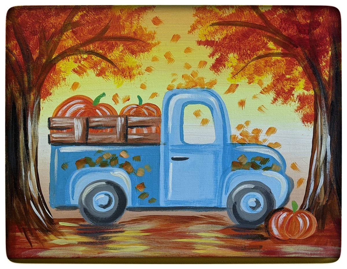 Vintage Truck PAINTING KIT with Online Tutorial