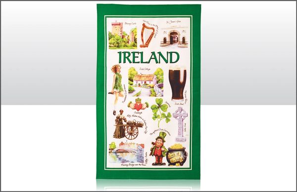 Ireland Tea Towel