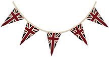 UNION JACK BUNTING (25flags)