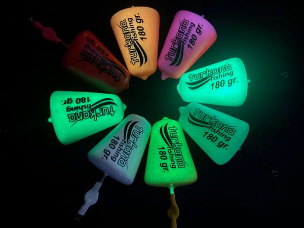 M2 Fishing Luminescent Bottom Fishing Lead Weight BARCHETTA Green