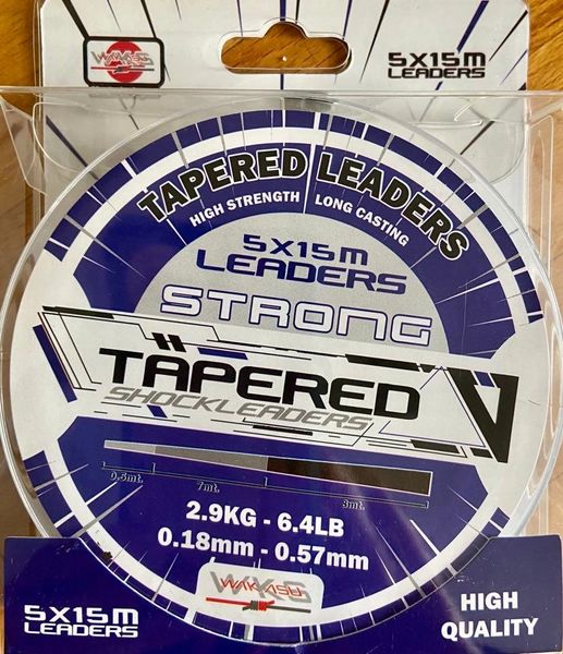 Asso Tapered Shock Leader Clear