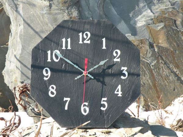 Slate Clock #1