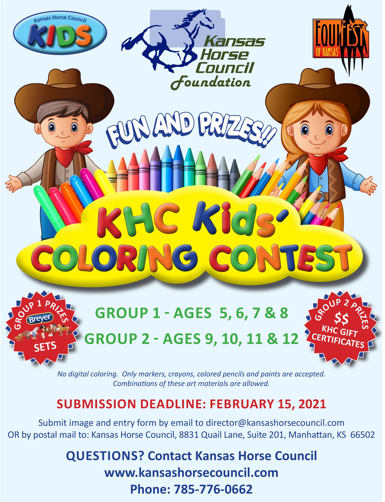 Kid's Coloring Contest