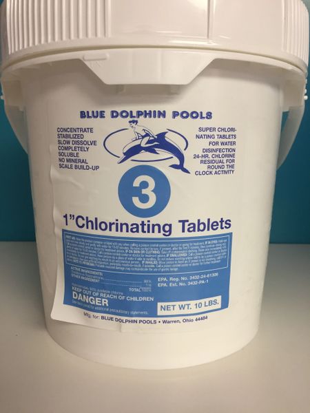 chlorine tablets for 12ft pool