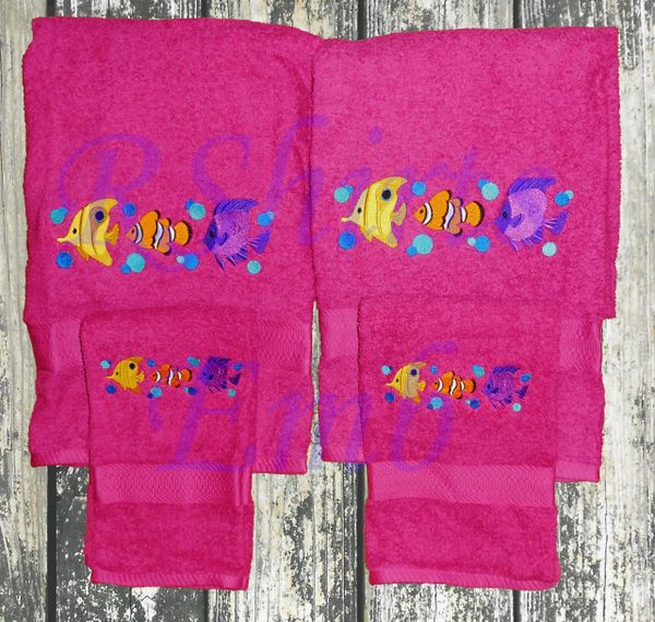 Fishes Towel Set