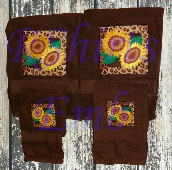 Sunflowers Towel Set