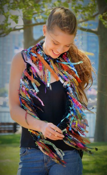 Multicolor Fantasy scarf