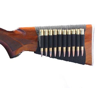 Rifle Butt Stock Sleeve-Holds up to 20 Cartridges