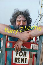 JERRY GARCIA 8X10 PRINT AUTOGRAPHED BY BARRY Z LEVINE