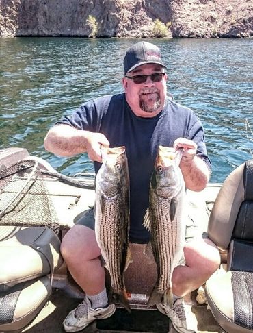 Las Vegas Fishing Tours, Lake Mead fishing charters, Las Vegas Nevada Fishing Charters
