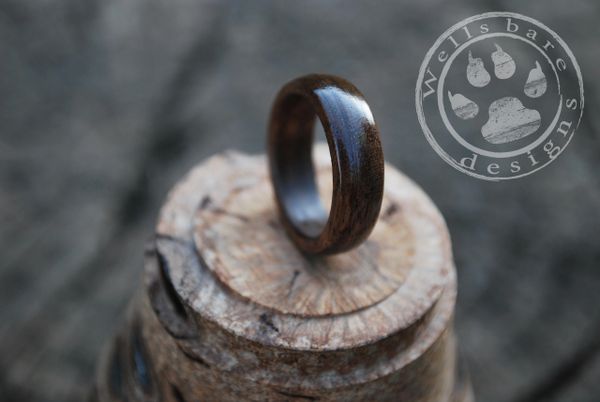 Walnut hot sale wood ring