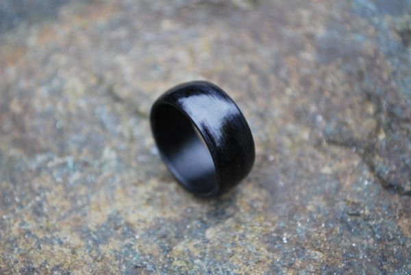Black Birchwood Bentwood Ring