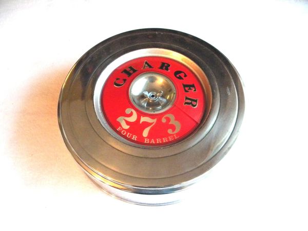 1964-67 MOPAR 273 FOUR BARREL AIR CLEANER W/O CAP CUDA DART CHARGER ...