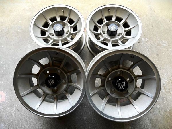 1984-87 BUICK GRAND NATIONAL T-TYPE TURBO T 15X7 WHEELS WITH CAPS