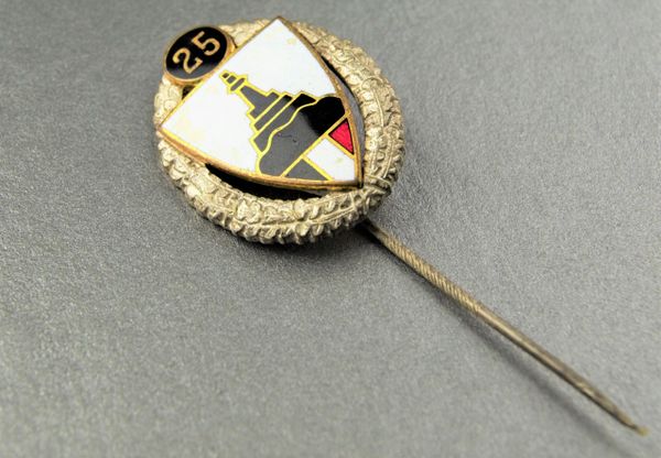 25 Year Long Kyfhäuser Veterans Association Membership Stick Pin