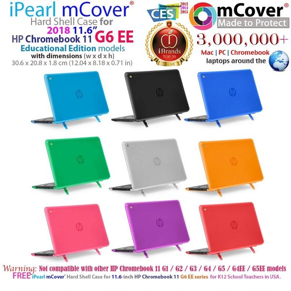 mCover Hard Shell Case for 11.6" HP Chromebook 11a (1N091UA) / 11a-NBxxxx /G7/ G6 EE laptops (NOT compatible with G4EE/G5EE/G8EE/G9EE)