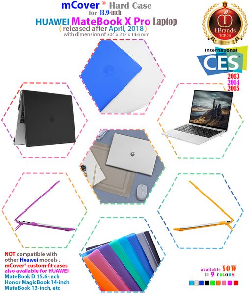 Huawei matebook x shop pro hard shell case