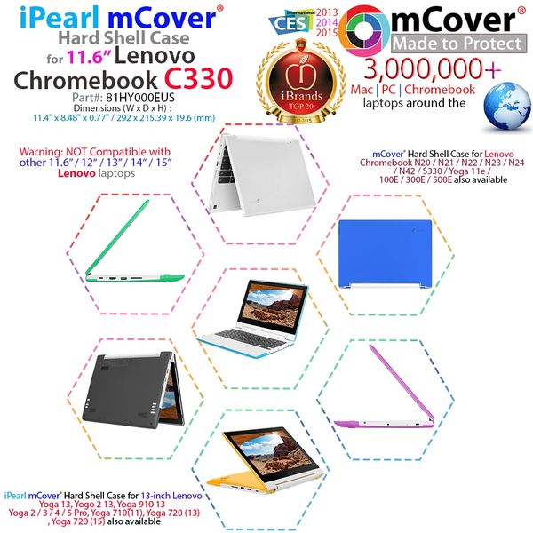 mCover Hard Shell Case for Late 2018 11.6