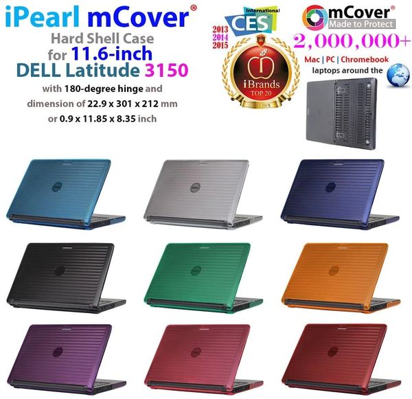 mCover Hard Shell Case for 11.6" Dell Latitude 3150/3160 Series Laptop