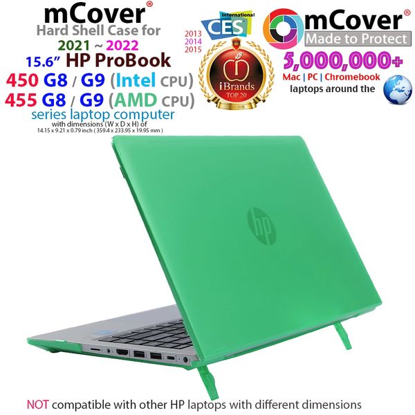 mCover Hard Shell Case for 2019 15.6" HP ProBook G Series ( HP ProBook 450/455 G1 / G2 / G3 / G4 /G6 /G7/G8 Series) Notebook PC