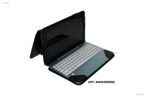 mCoque 2 Piece PU leather case for ASUS Transformer T100HA 2 in 1 laptop