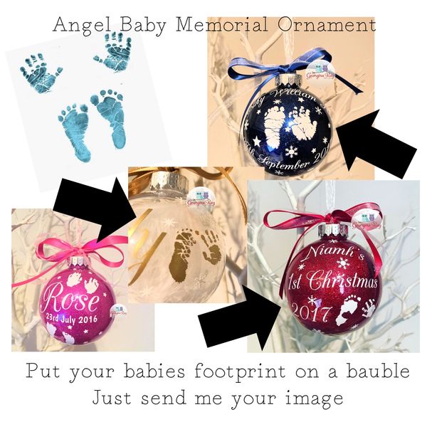 Angel best sale baby bauble