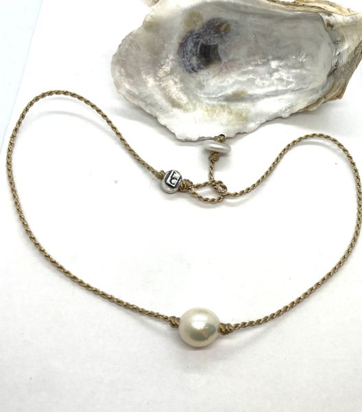 MRN201 Basic Single Pearl ROPE Necklace | Lily Chartier Pearls Jewelry ...