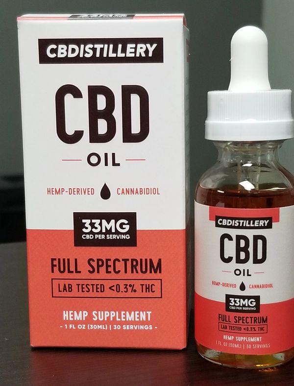 CBD oil, Full Spectrum, 1000 mg