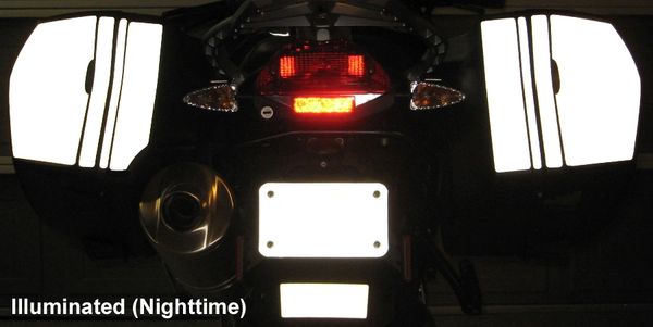 RK-30 BMW Motorcycle Reflective Kit -- -- Fits the saddlebags on the BMW F800GT