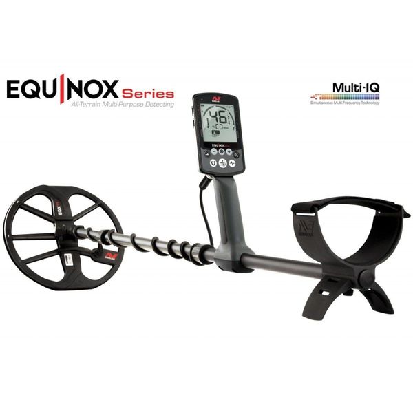 Minelab EQUINOX 800 Multi-IQ Underwater Waterproof Metal Detector & 11" DD Coil