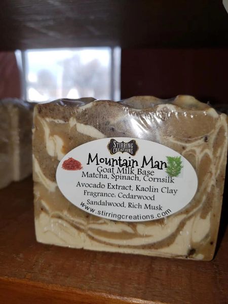 Mountain Man Variety 2 Pack Men's Natural Soap –