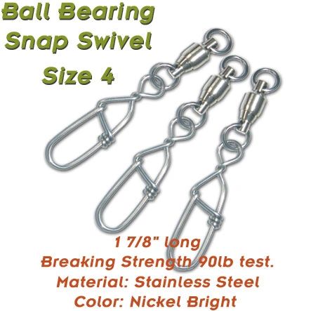 Steel Ball Bearing Swivel size 2 8 