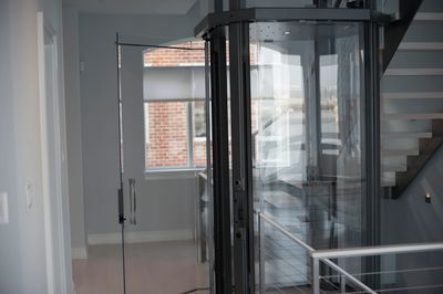 Custom Glass Home Elevator