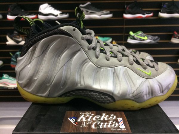 silver camo foamposite