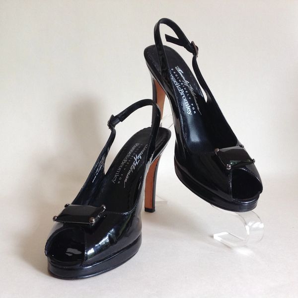 Russell & Bromley Beverly Feldman 'Swanky'Black Patent Leather ...