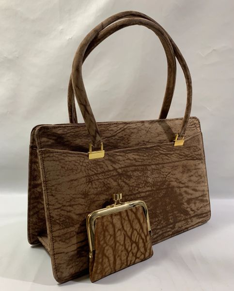 Light brown outlet leather handbag