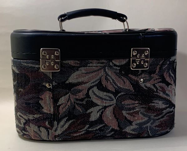 Constellation Vintage 1980s Tapestry Travel Vanity Case With Black Fabric Lining. | Vintage ...