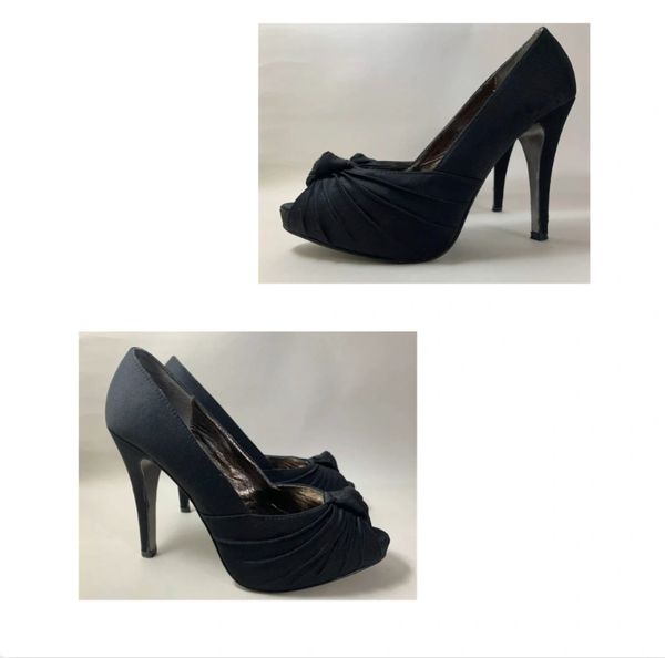 Steve madden open hot sale toe heels