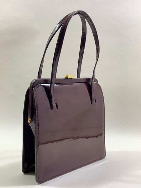 Black Croco-like Leather Handbag Rouje • Rouje Paris, 49% OFF