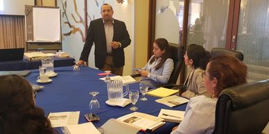 Capacitación sobre reglamento interno de trabajo y su inscripción al ministerio de trabajo, en el hotel hilton princess managua